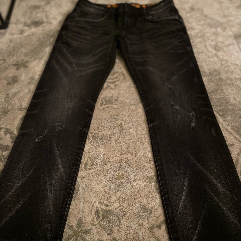 Men’s Rock Revival Leeroy Slim Straight jeans size 32